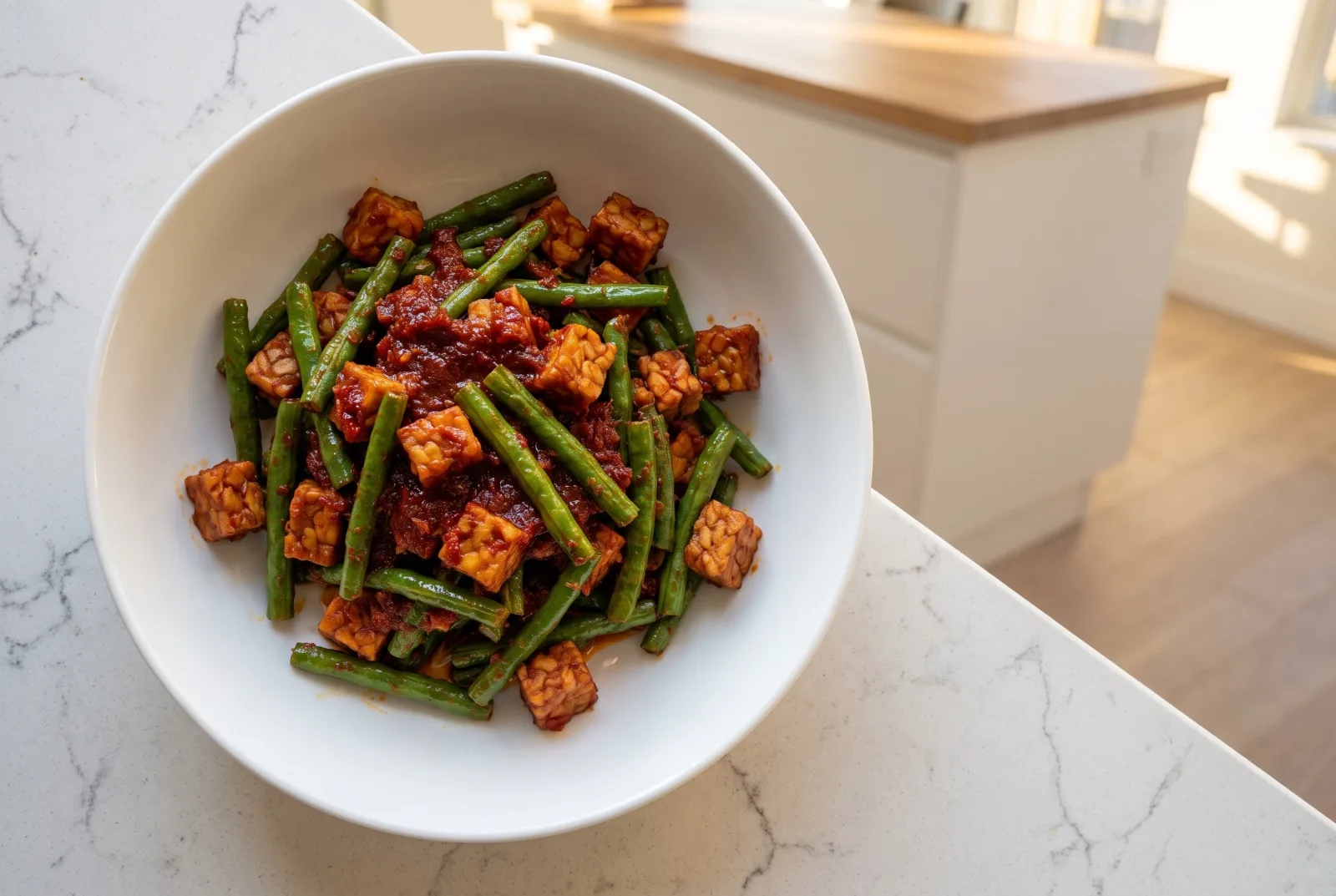 Sambal Goreng | Indonesian Spicy Vegetable Stir-Fry