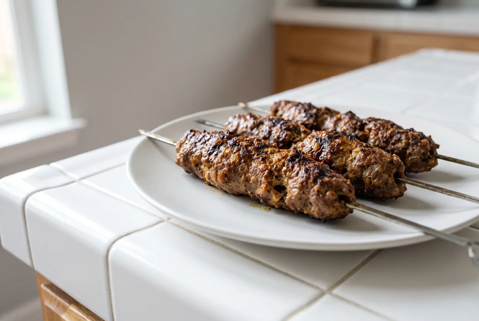 Seekh Kebabs — Pakistani Spiced Ground Beef Skewers