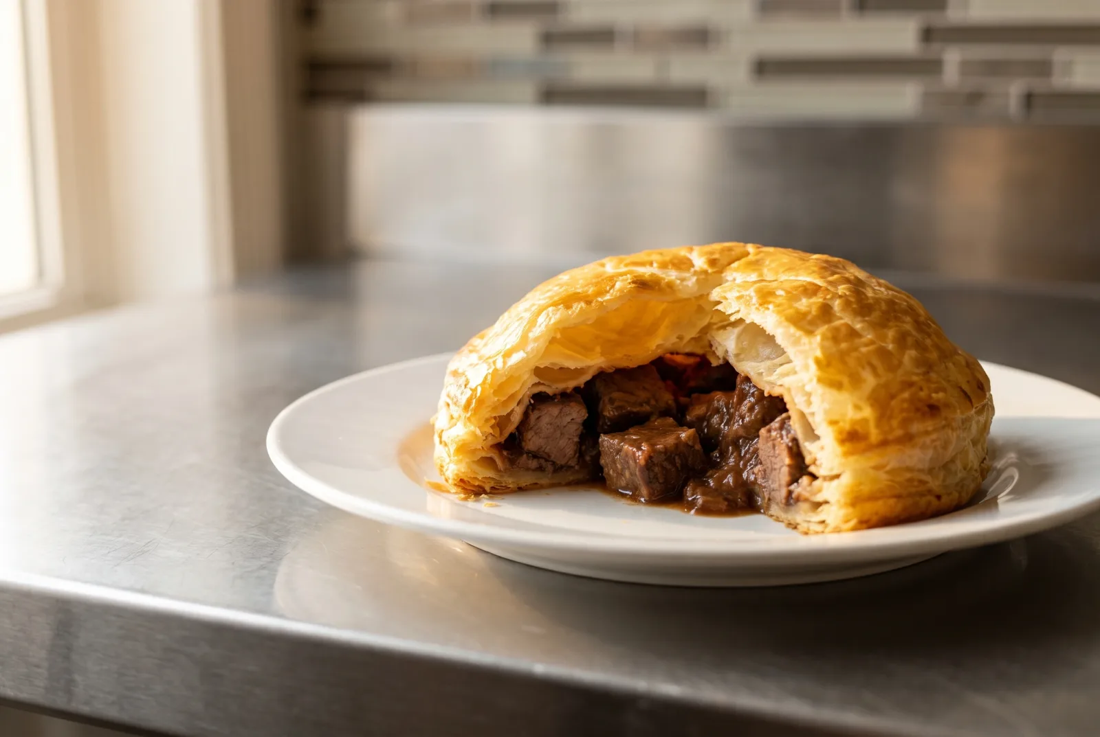 Talas Kebab | Beef Stew Wrapped in Puff Pastry