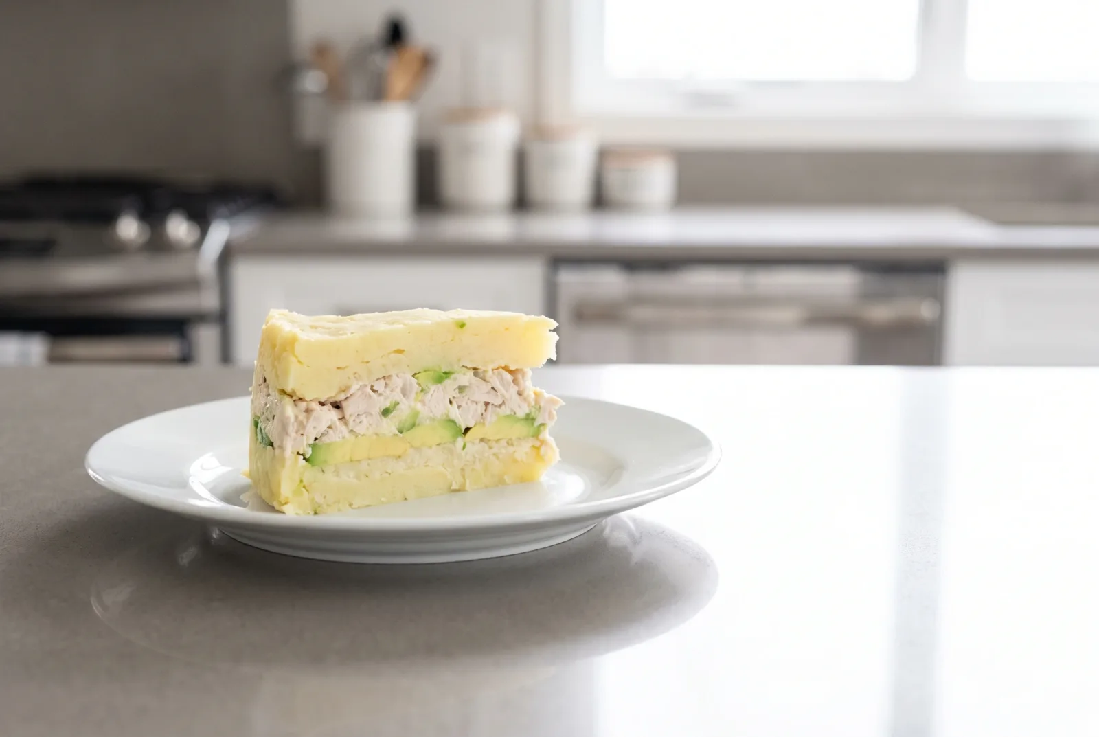 Causa Limena | Peruvian Layered Potato Terrine