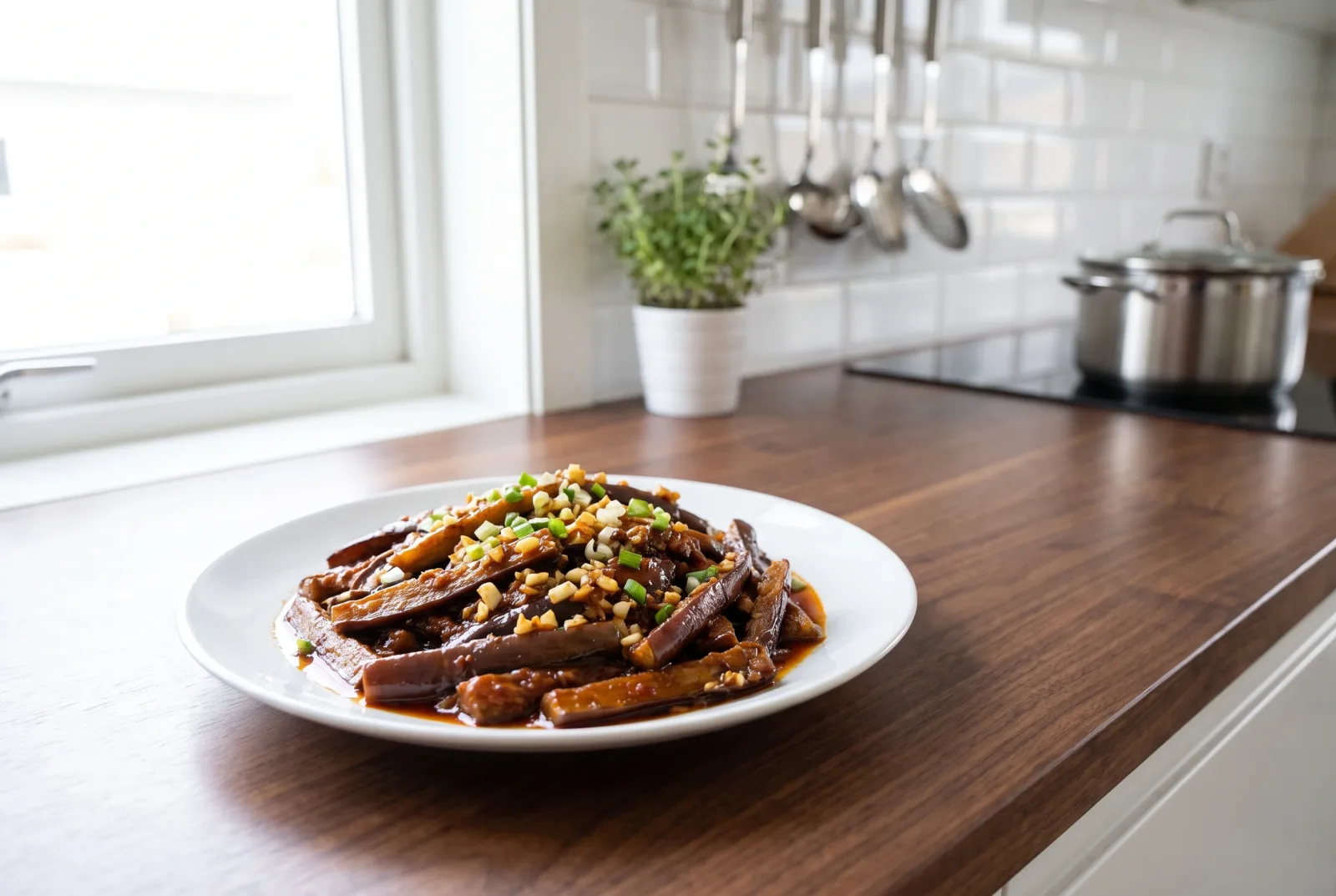 Fish-Fragrant Eggplant (Yu Xiang Qiezi) | Sichuan Eggplant Stir-Fry