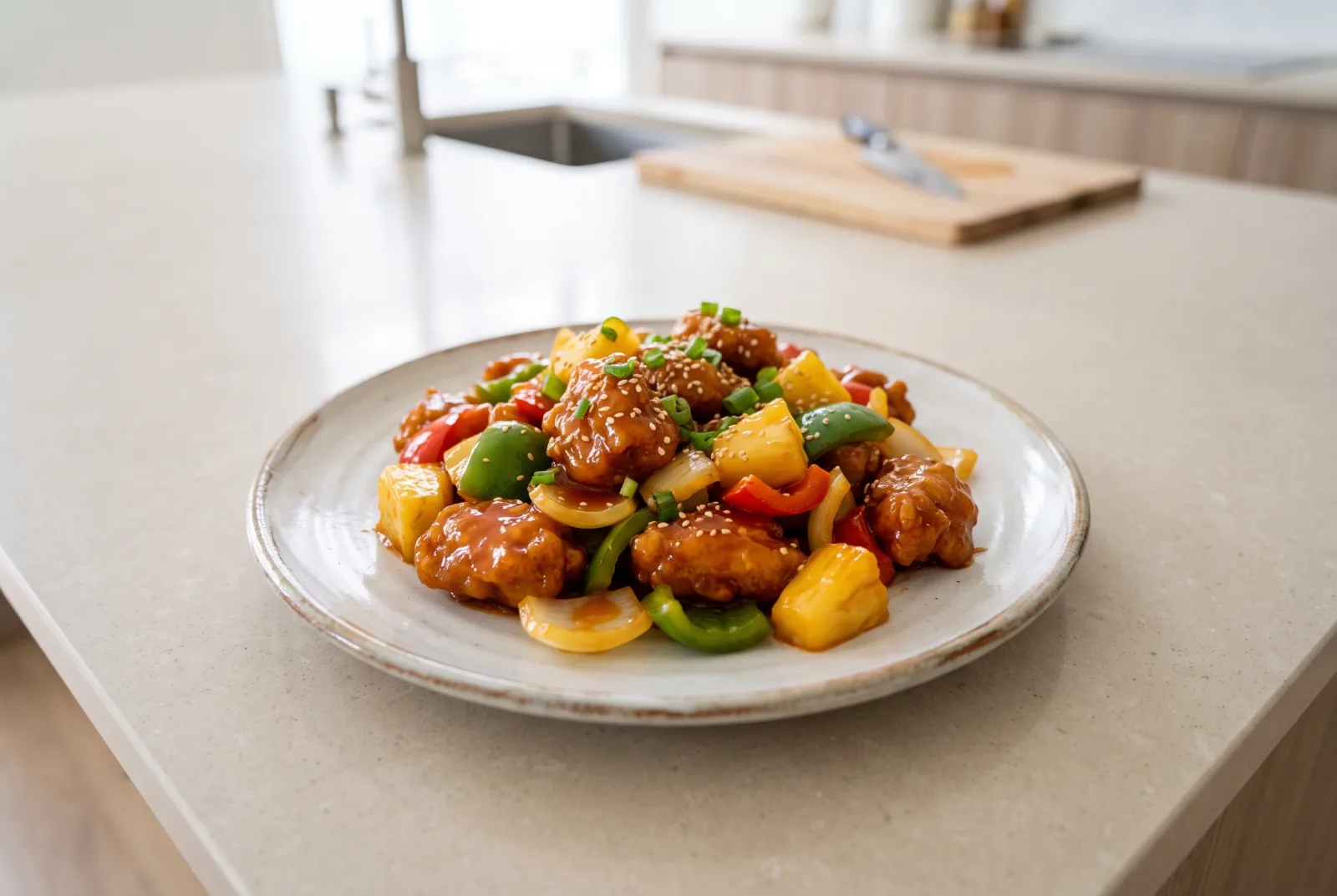 Chinese-Style Sweet and Sour Chicken | Gong Bao-Inspired Crispy Chicken
