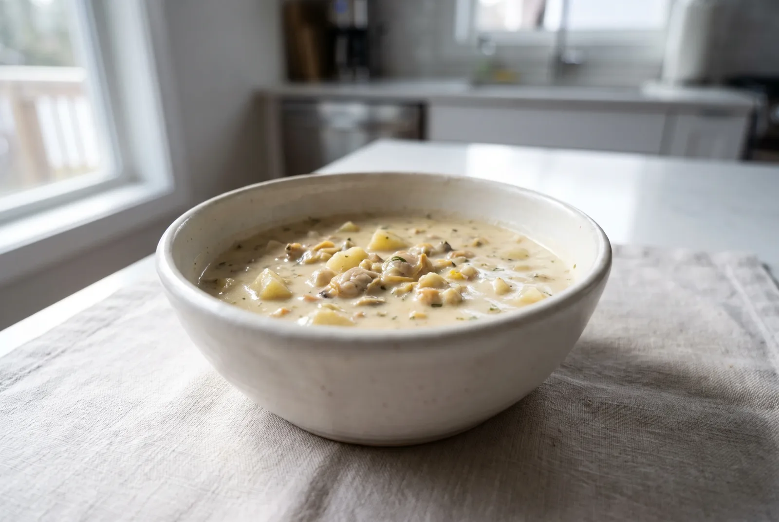 Scallop Chowder | Creamy American Scallop Soup