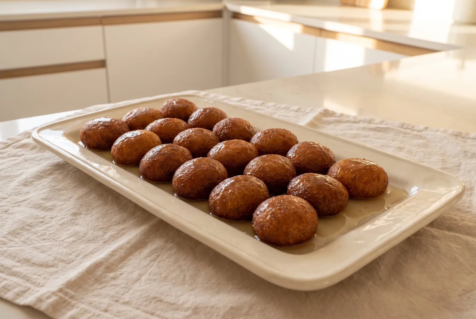 Hurma Tatlisi | Date-Shaped Semolina Dessert with Syrup