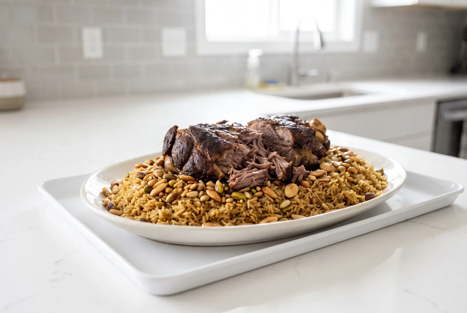 Kuzi | Iraqi Spiced Roast Lamb and Rice
