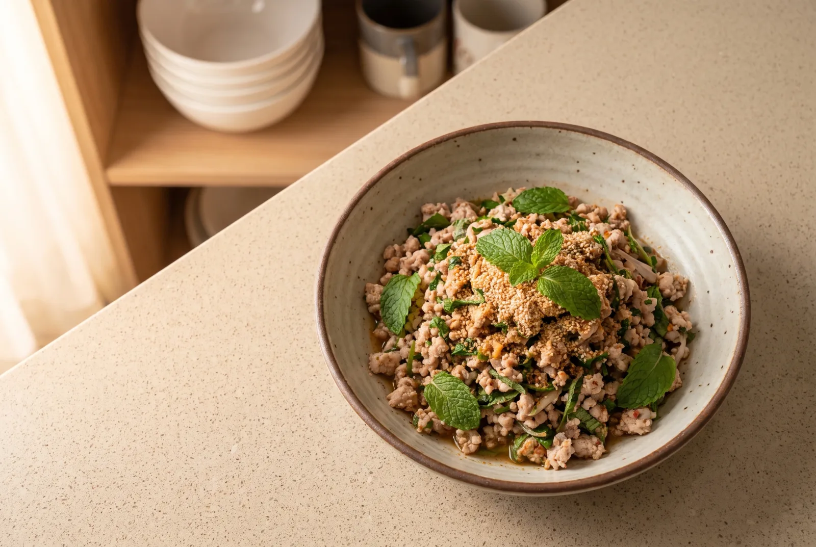 Larb | Thai-Style Spicy Ground Meat Salad