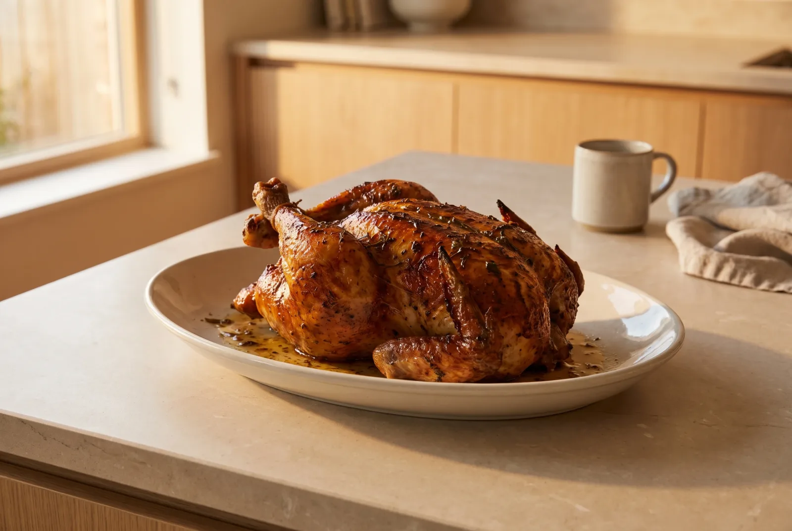 Lechon Manok | Filipino Spit-Roasted Whole Chicken