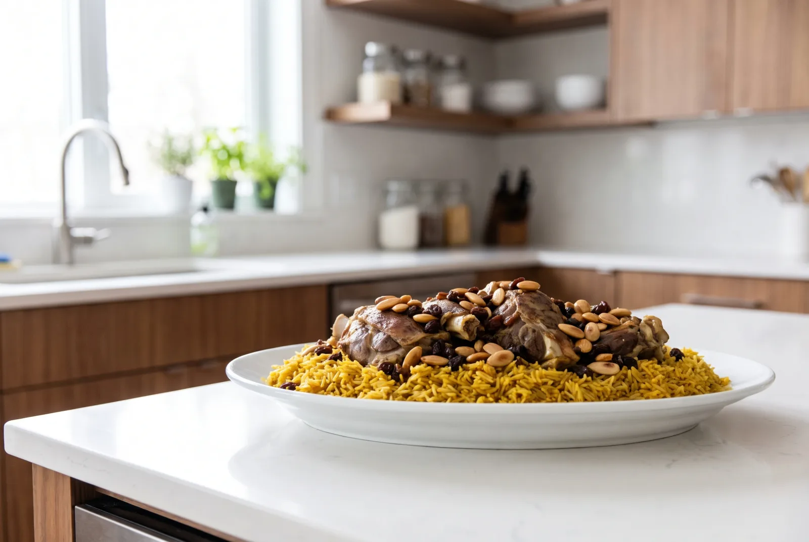 Mandi — Saudi-Style Baked Lamb and Spiced Rice