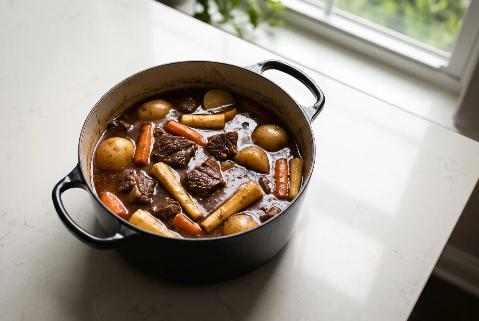 Potjiekos | South African Cast-Iron Pot Beef Stew