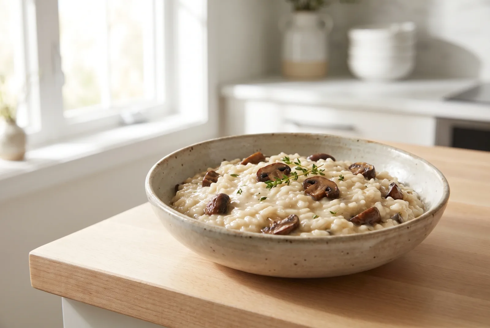 Mushroom Risotto | Italian Arborio Rice