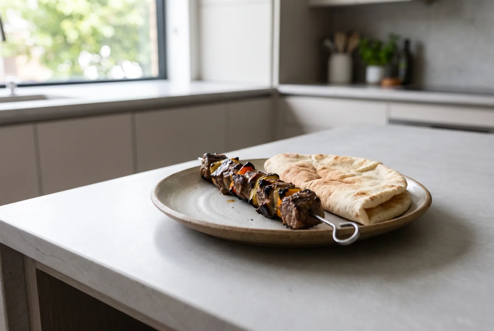 Souvlaki | Greek Grilled Meat Skewers with Pita