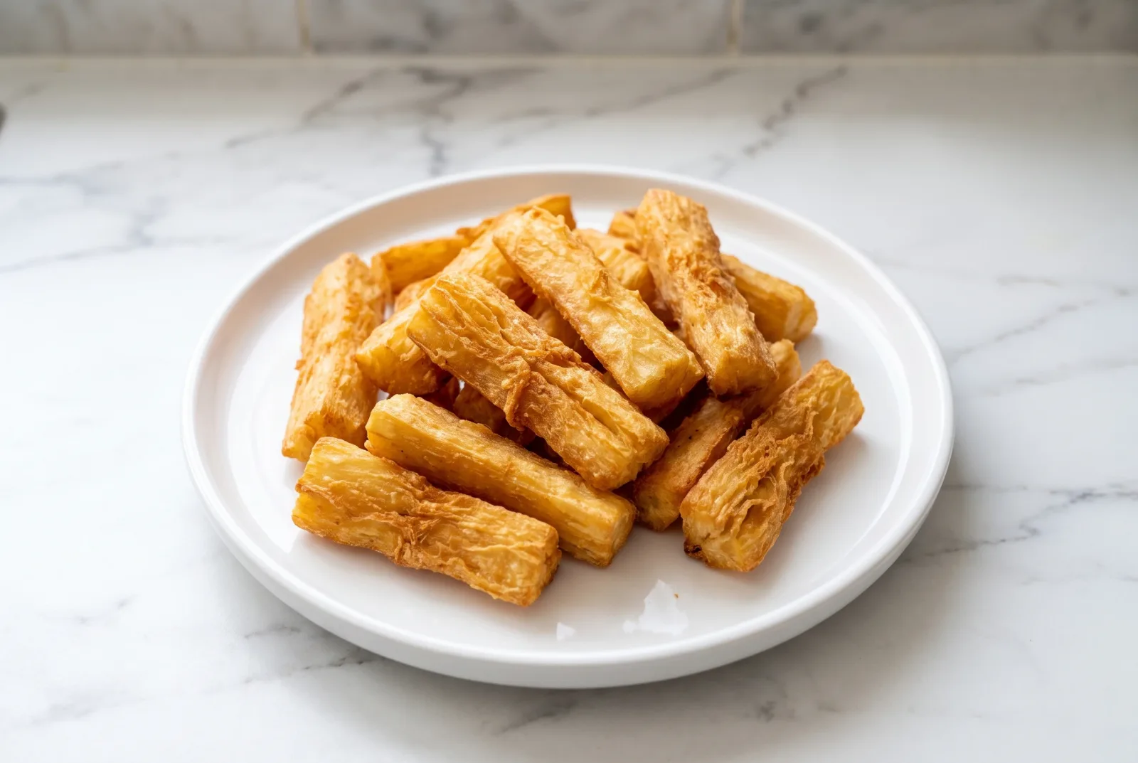 Colombian Fried Yuca | Crisp Fried Cassava