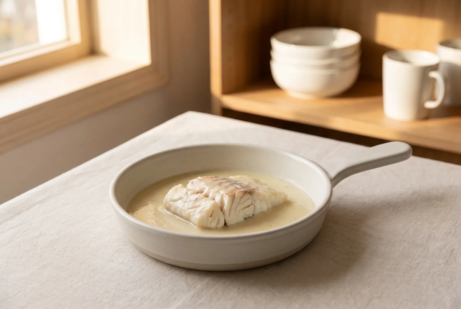 Bacalao al Pil-Pil | Spanish Salt Cod in Garlic and Olive Oil Emulsion