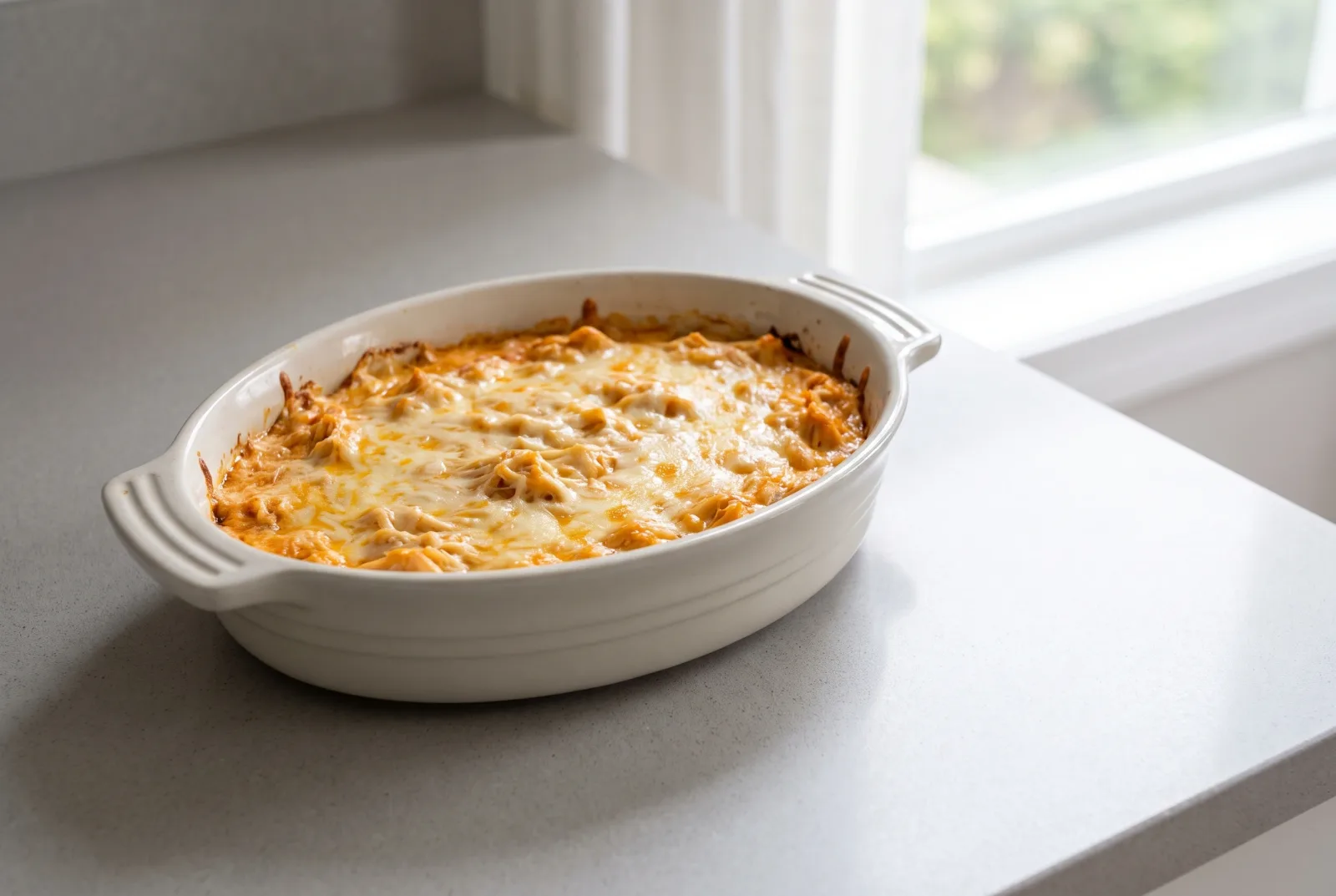 Buffalo Chicken Dip | Spicy American Chicken and Cheese Dip
