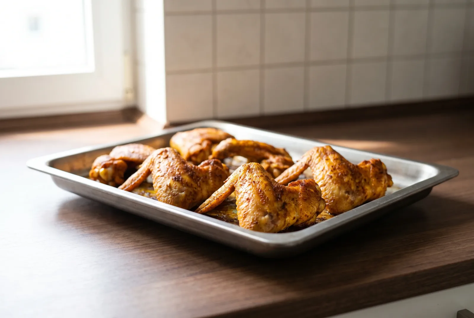 Crispy Baked Chicken Wings | Spiced Oven-Roasted Wings