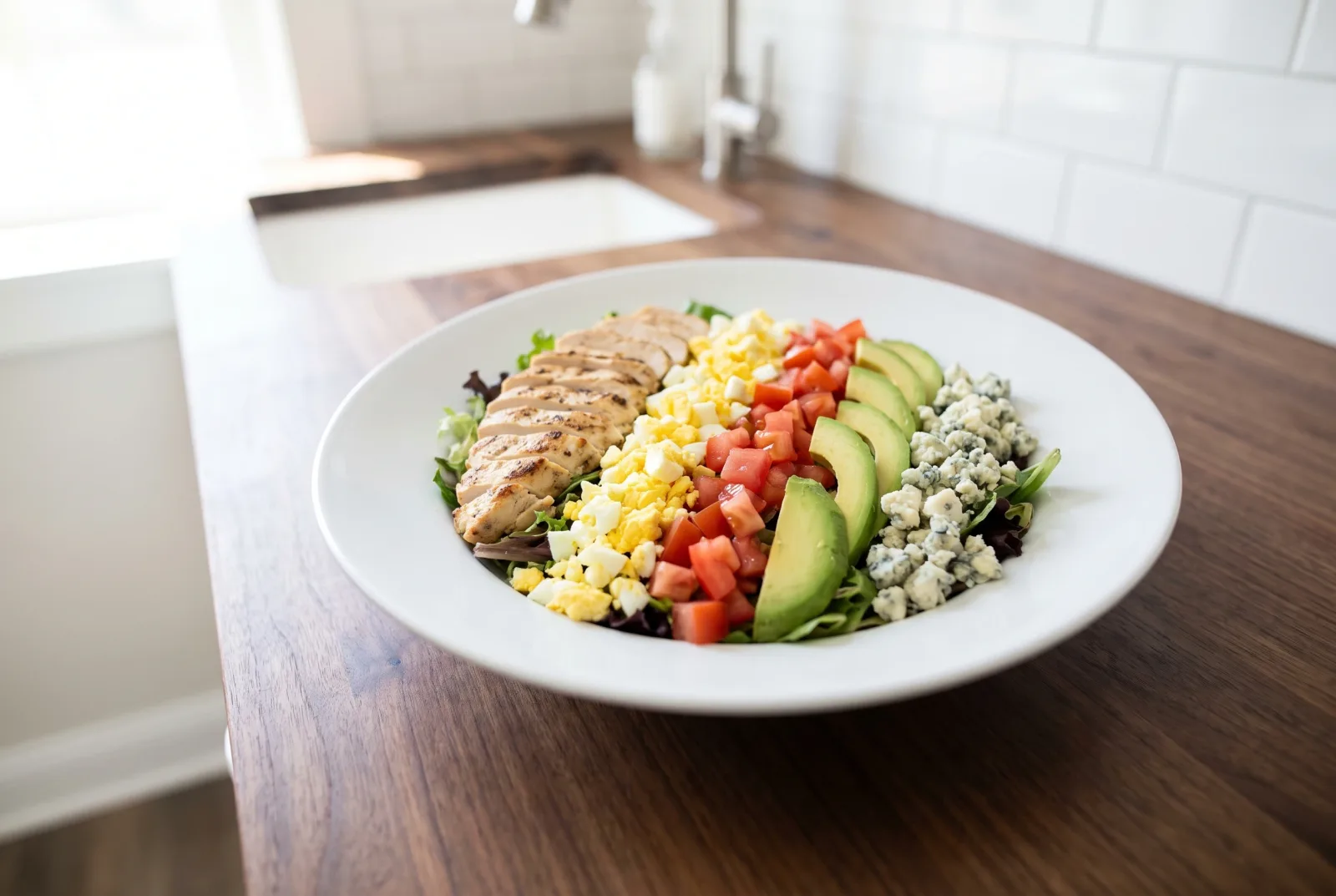 Cobb Salad | American-Style Chicken and Egg Salad
