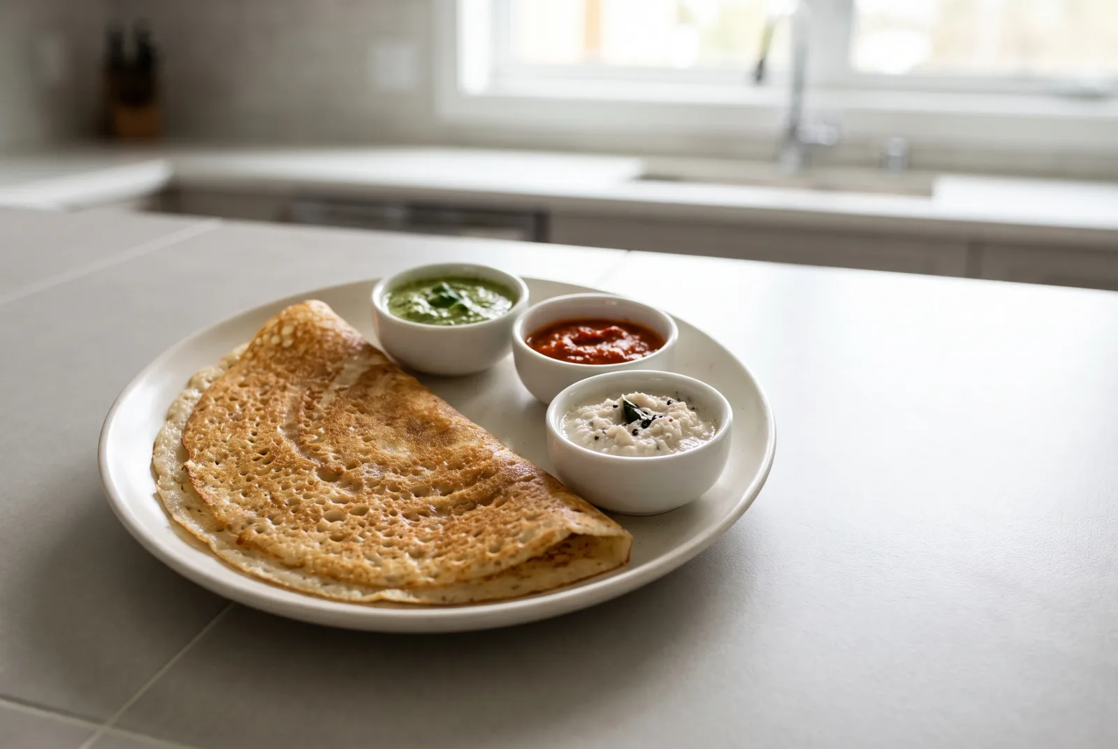 Dosa | South Indian Fermented Rice and Lentil Crepe