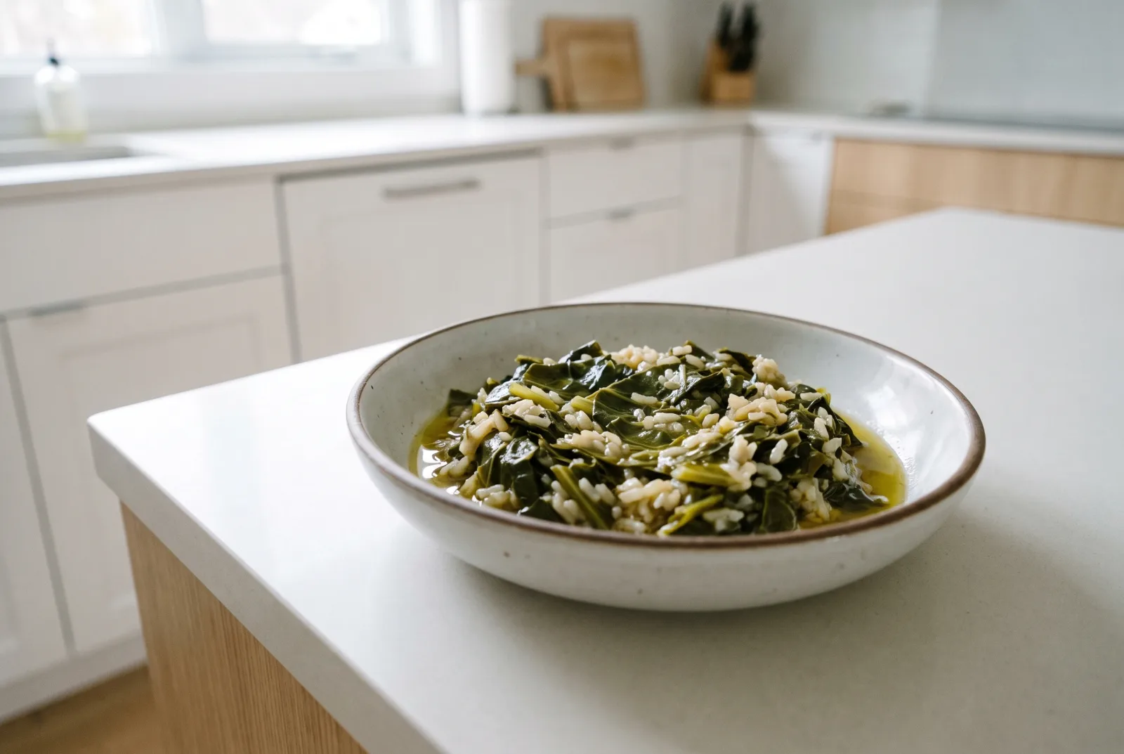 Sautéed Mallow Greens | Turkish Olive Oil Mallow Dish