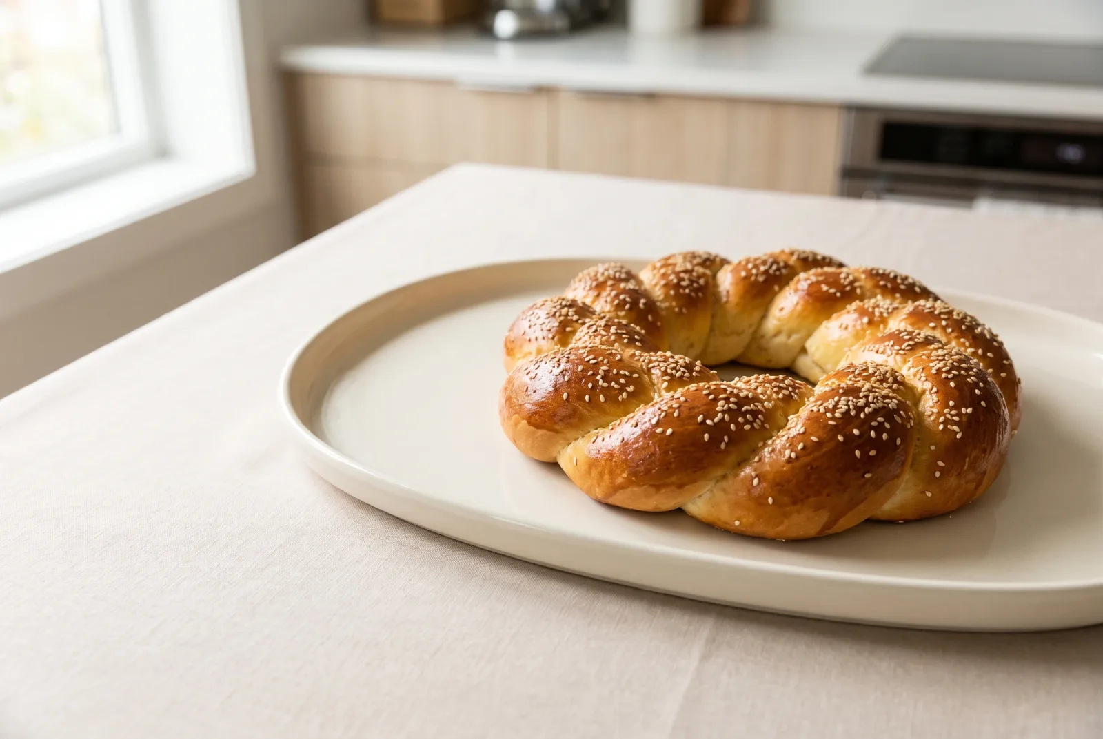 Armenian Easter Bread | Braided Mahlab Bread