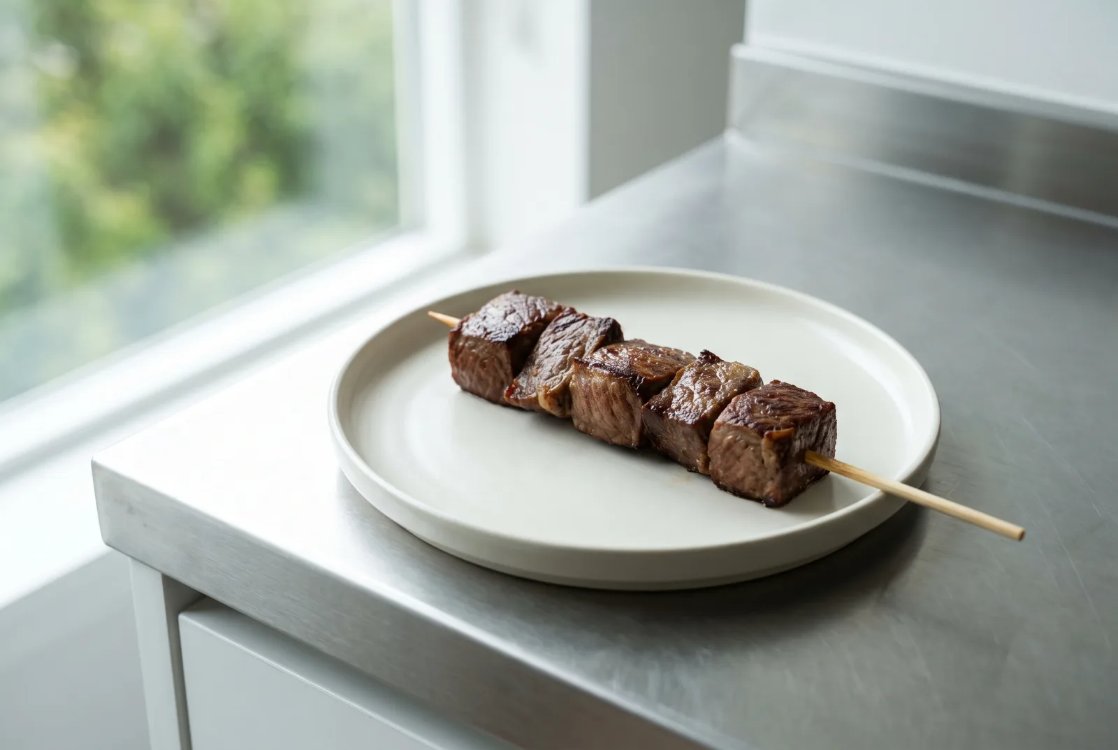 Espetada (Portuguese-Style Grilled Beef Skewers) with Bay Laurel