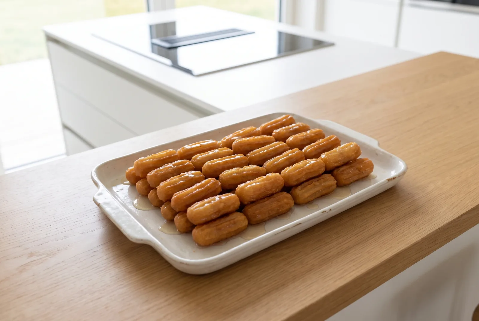 Gelin Parmagi | Turkish Fried Syrup-Soaked Pastries