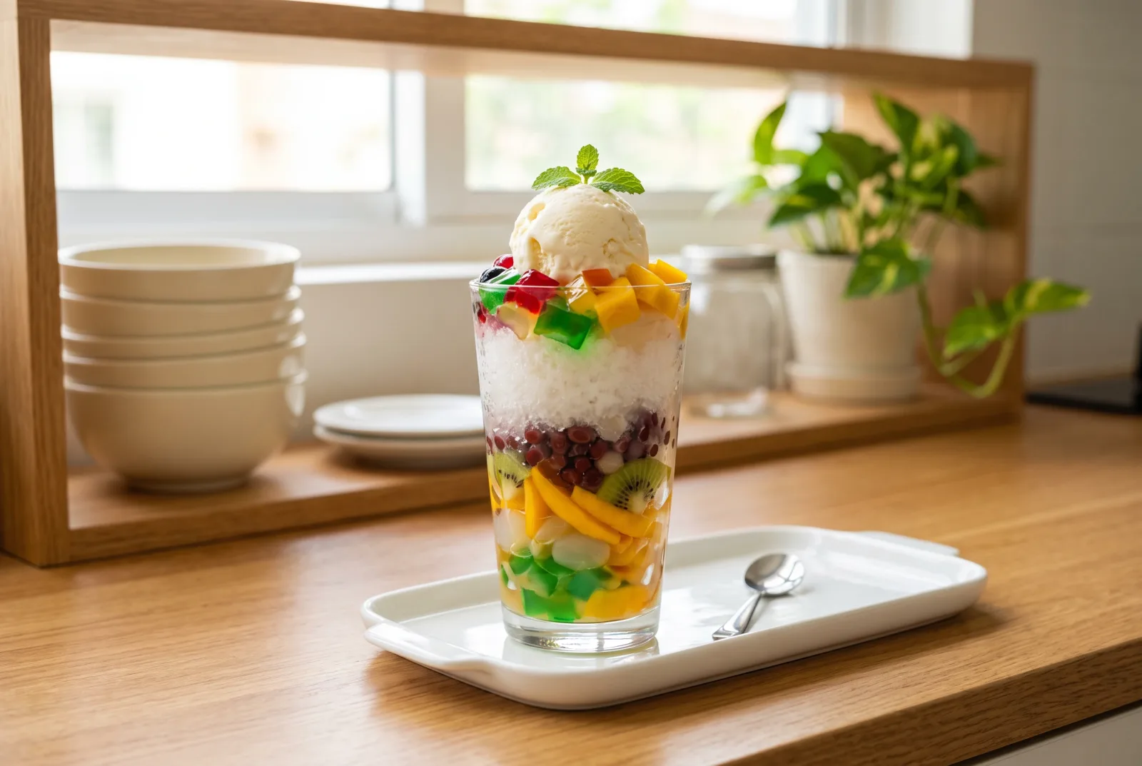 Halo-Halo | Filipino Layered Crushed-Ice Dessert