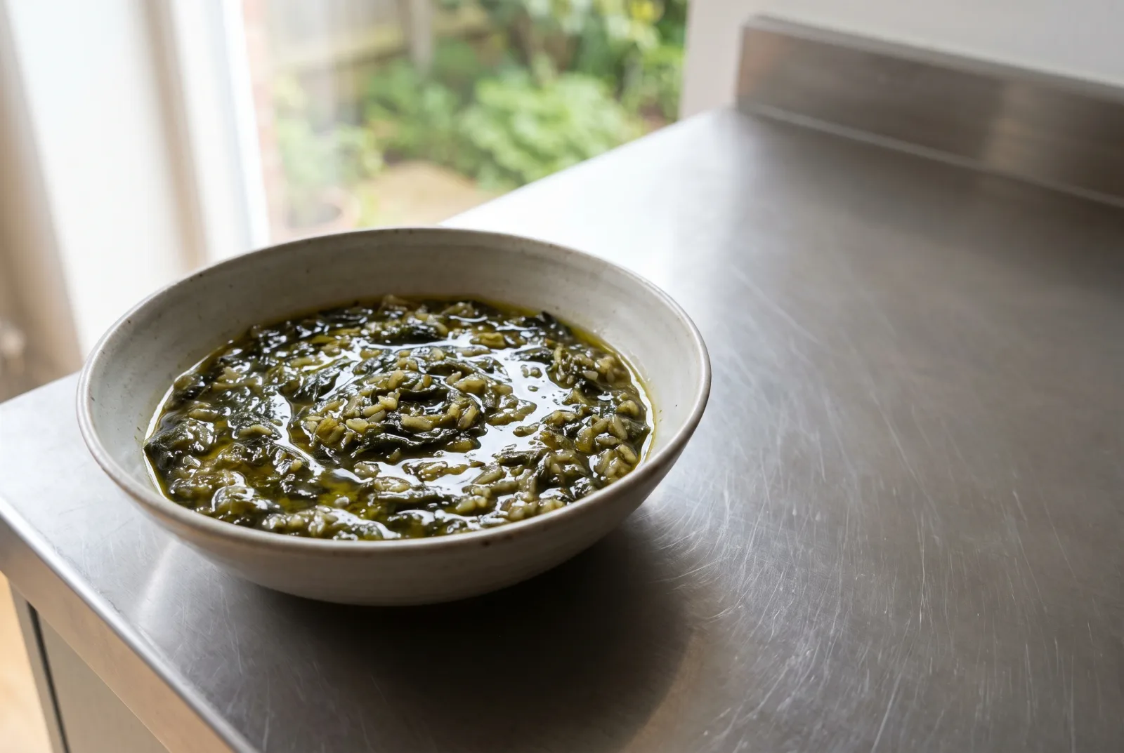 Olive Oil-Sautéed Nettle Greens