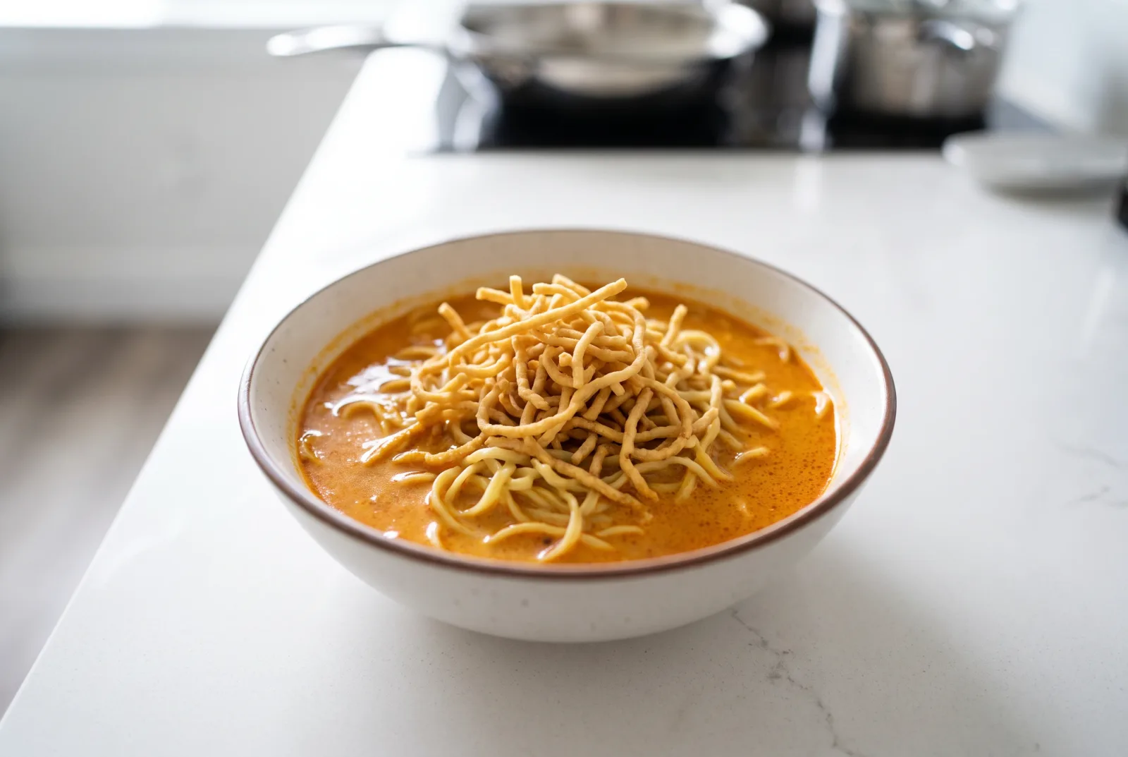 Khao Soi | Thai Coconut Curry Noodle Soup