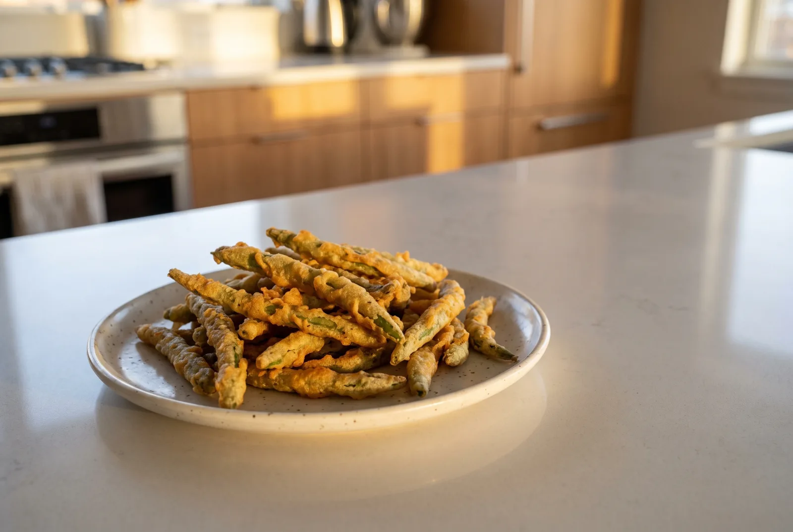 Peixinhos da Horta | Portuguese Crispy Fried Green Beans