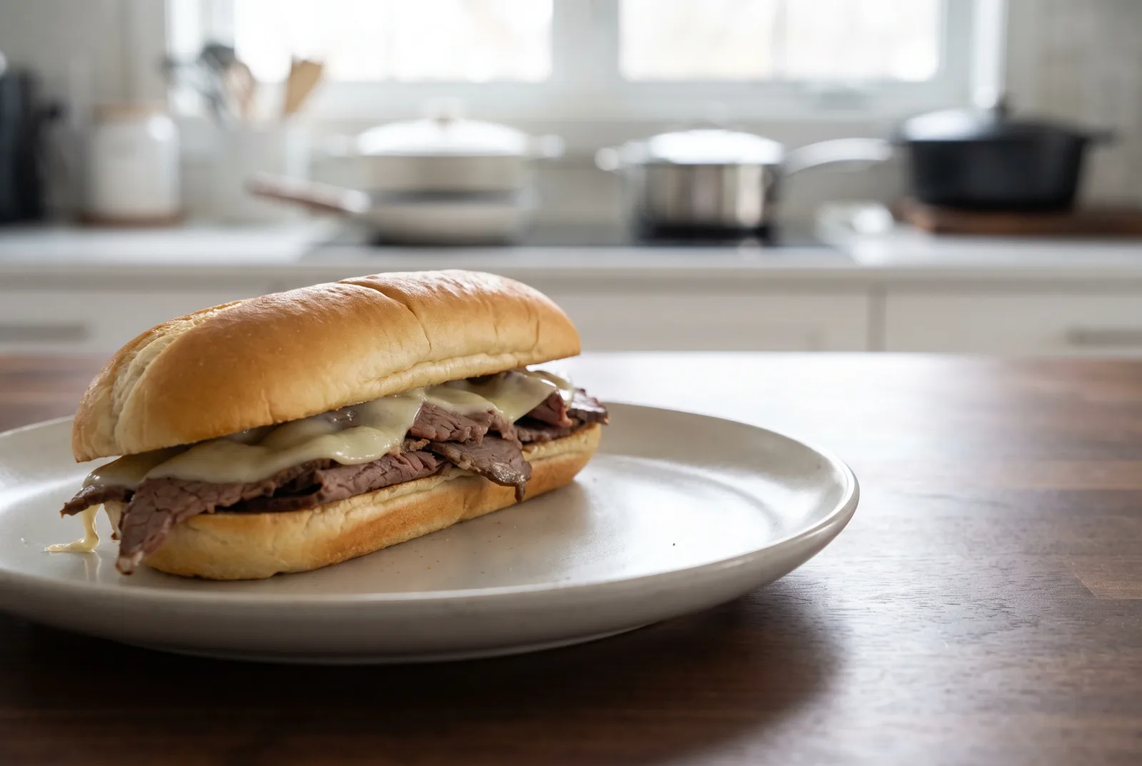 Philly Cheesesteak | American-Style Beef and Cheese Sandwich