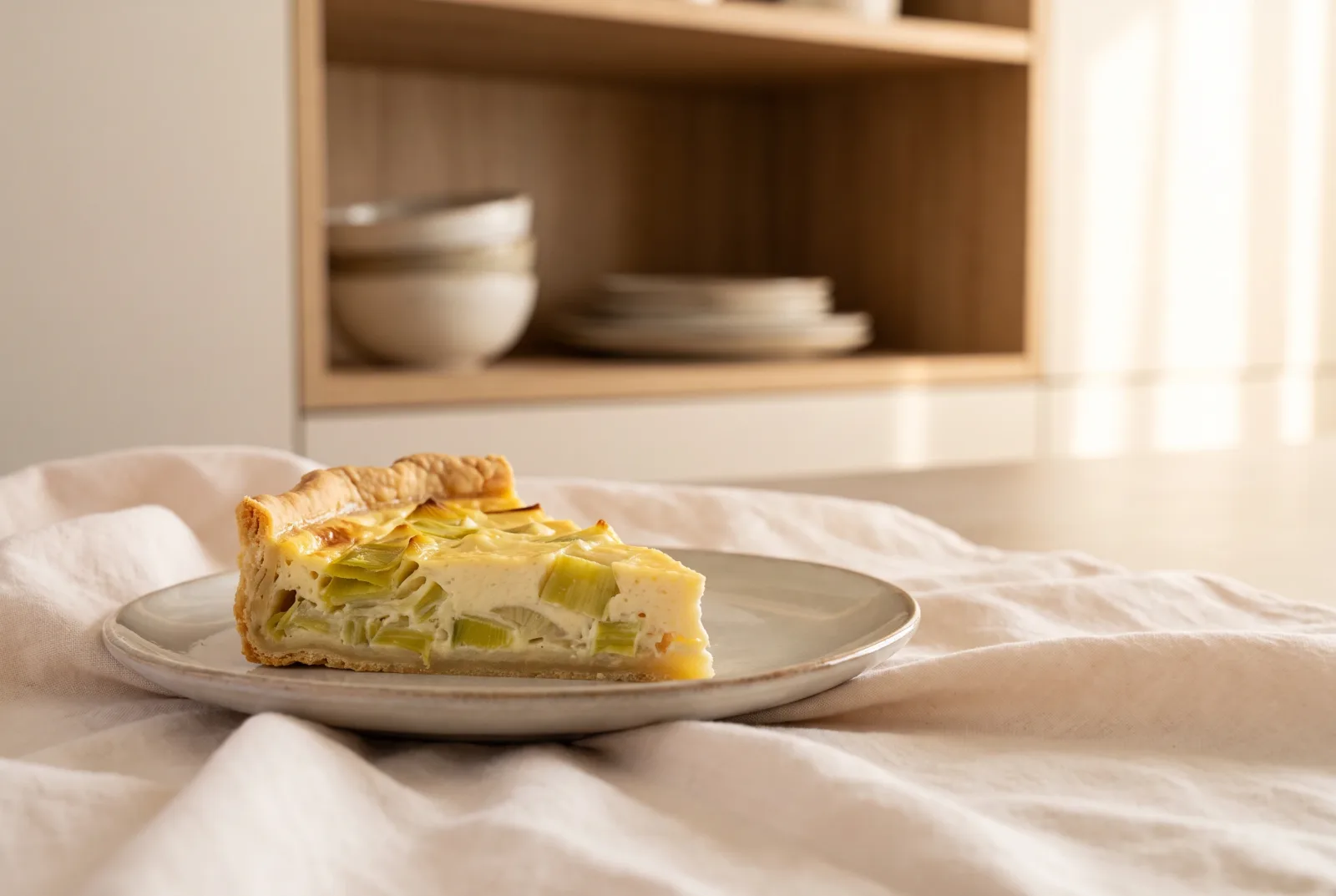 Quiche aux Poireaux | French Leek Quiche