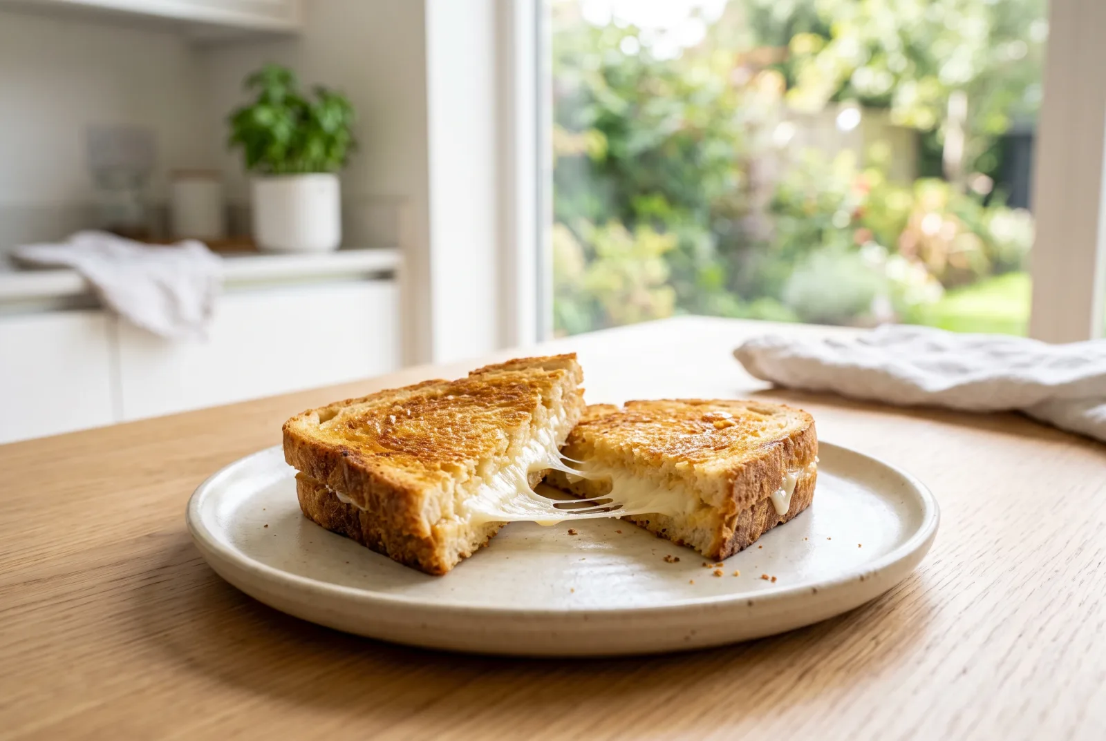 Air Fryer Grilled Cheese | Classic Turkish Semi-Hard Cheese Toast