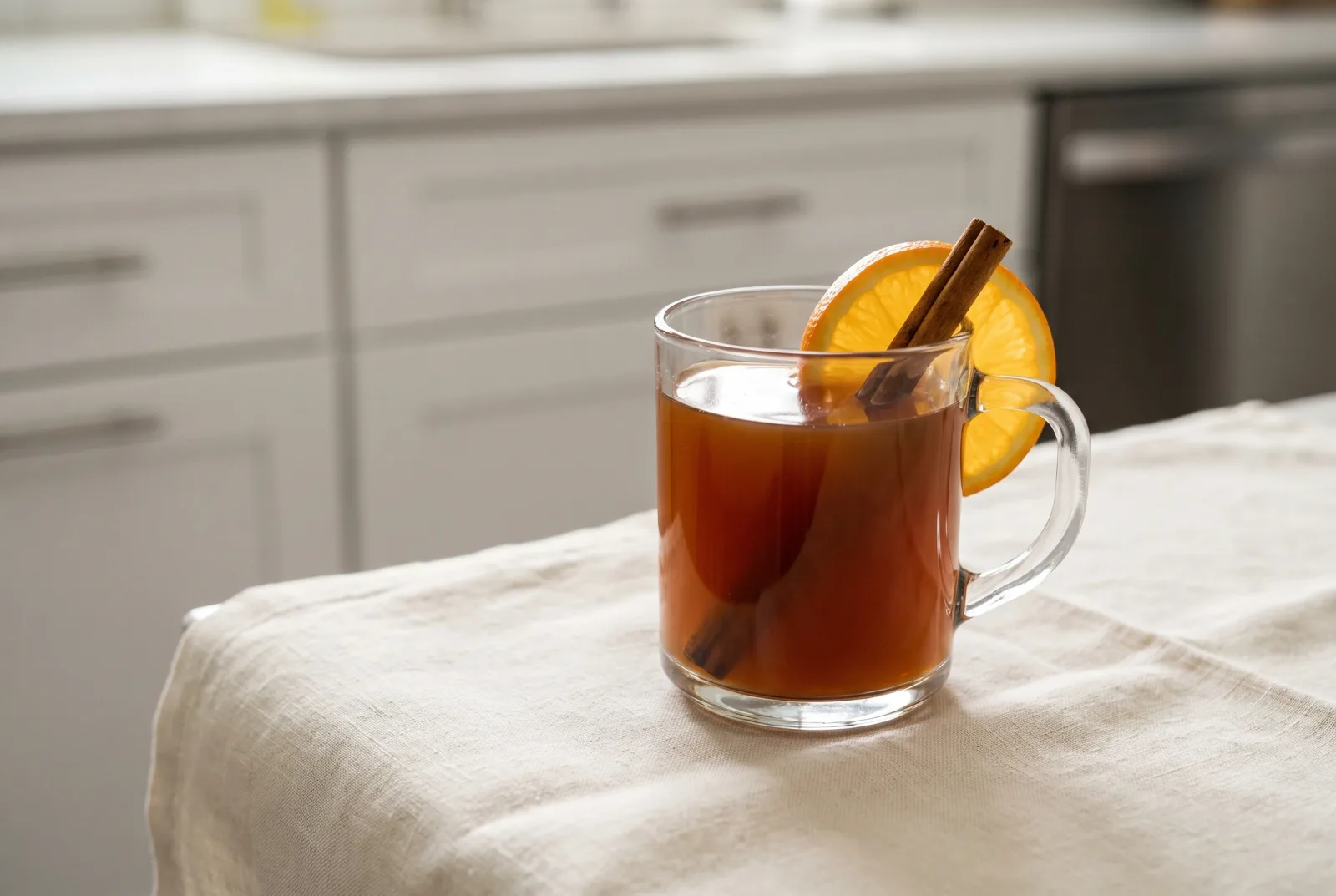 Spiced Apple Punch | Alcohol-Free Hot Holiday Drink