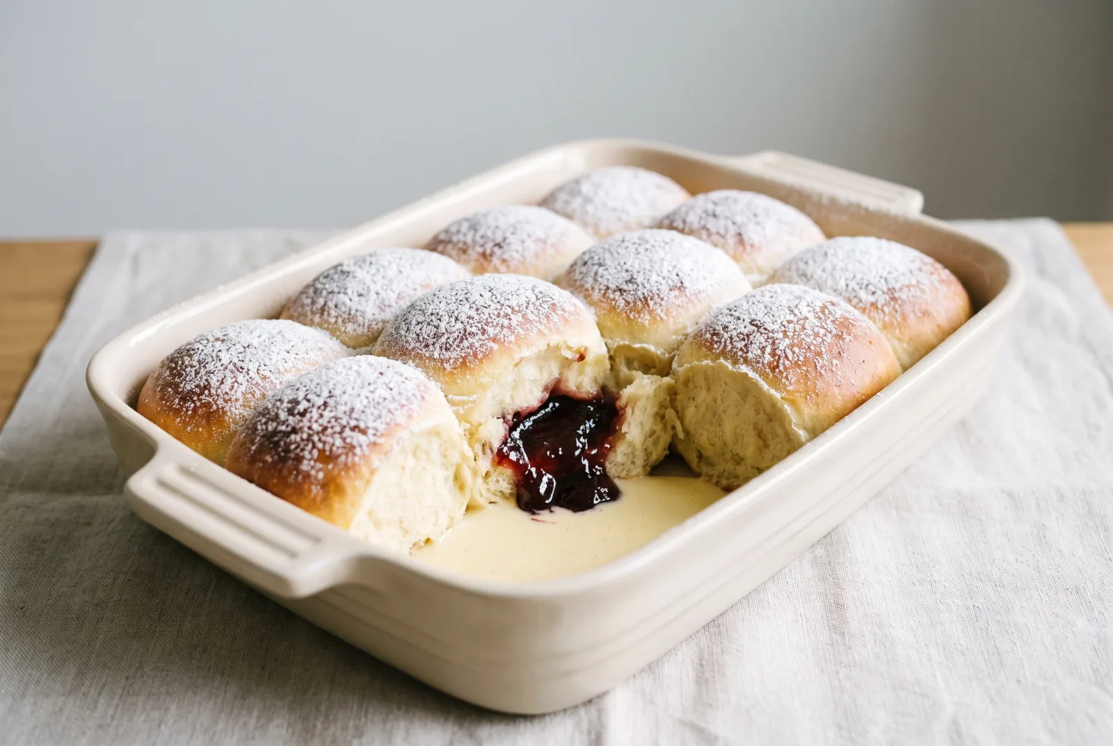 Buchteln | Austrian Jam-Filled Yeast Buns