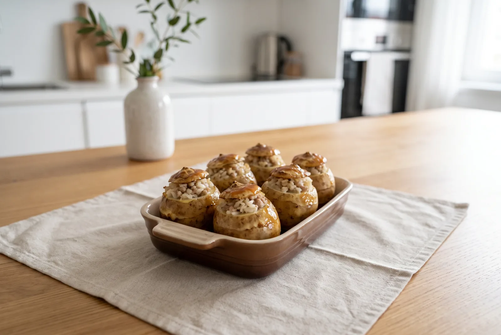 Stuffed Jerusalem Artichokes with Meat | Pressure Cooker Recipe with Ginger Filling