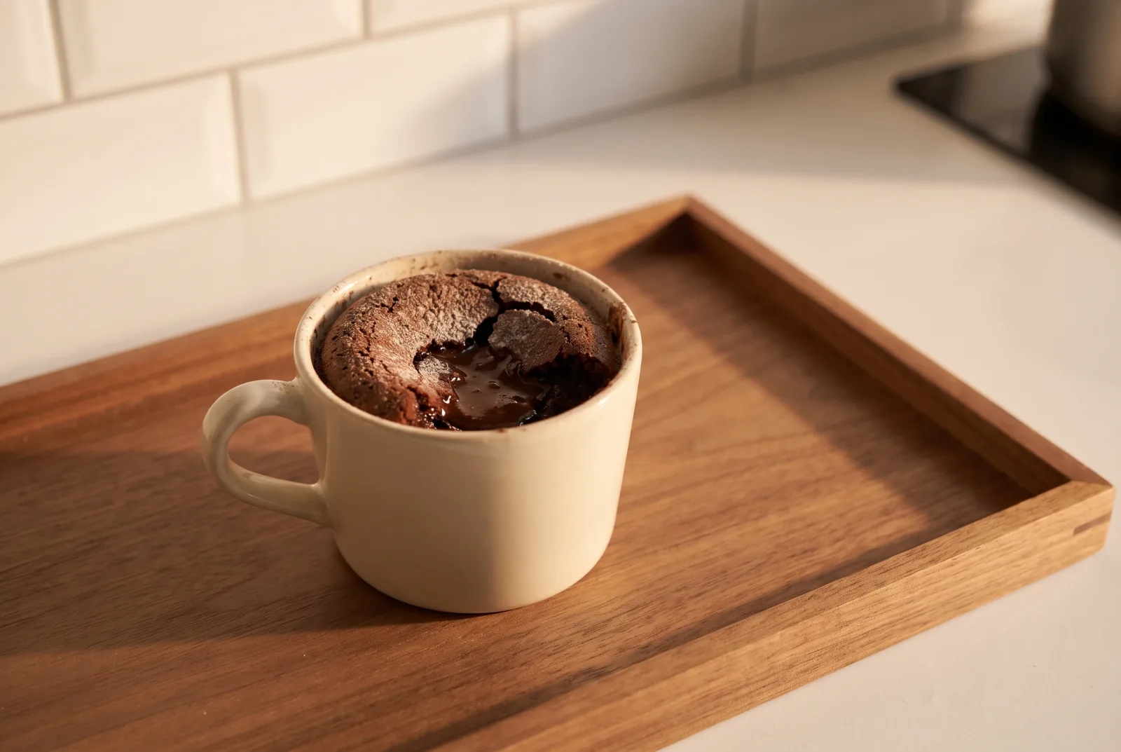 Chocolate Mug Cake | Ready in 5 Minutes in the Microwave