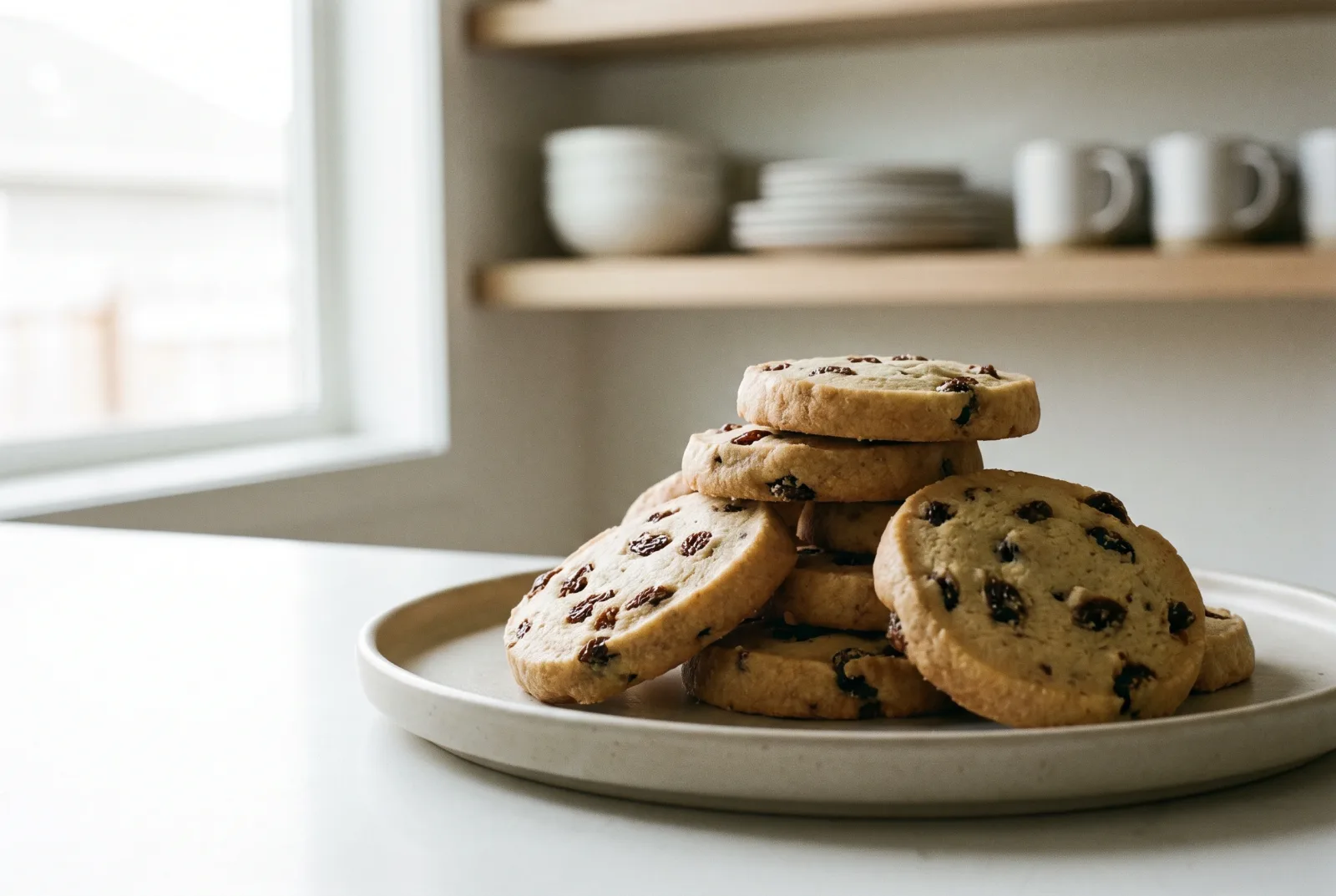 Raisin Cookies | Slice-and-Bake Cookie Roll