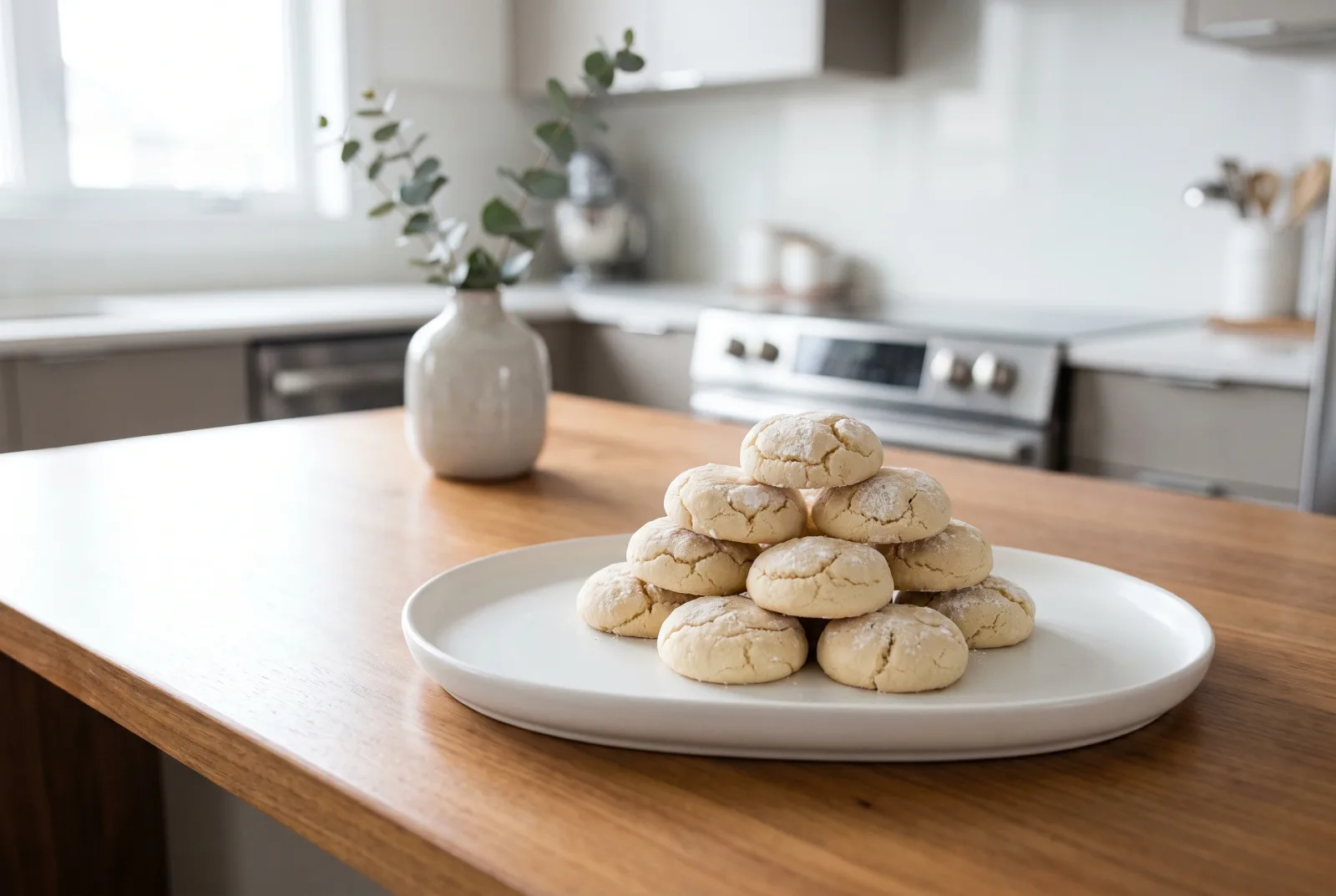 Orange Blossom Cookies | Delicate Butter Cookies