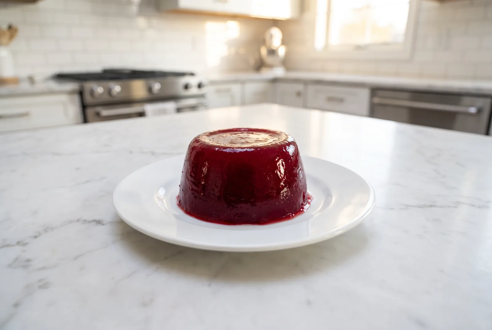 Sour Cherry Starch Pudding | Tart Fruit Dessert Thickened with Cornstarch