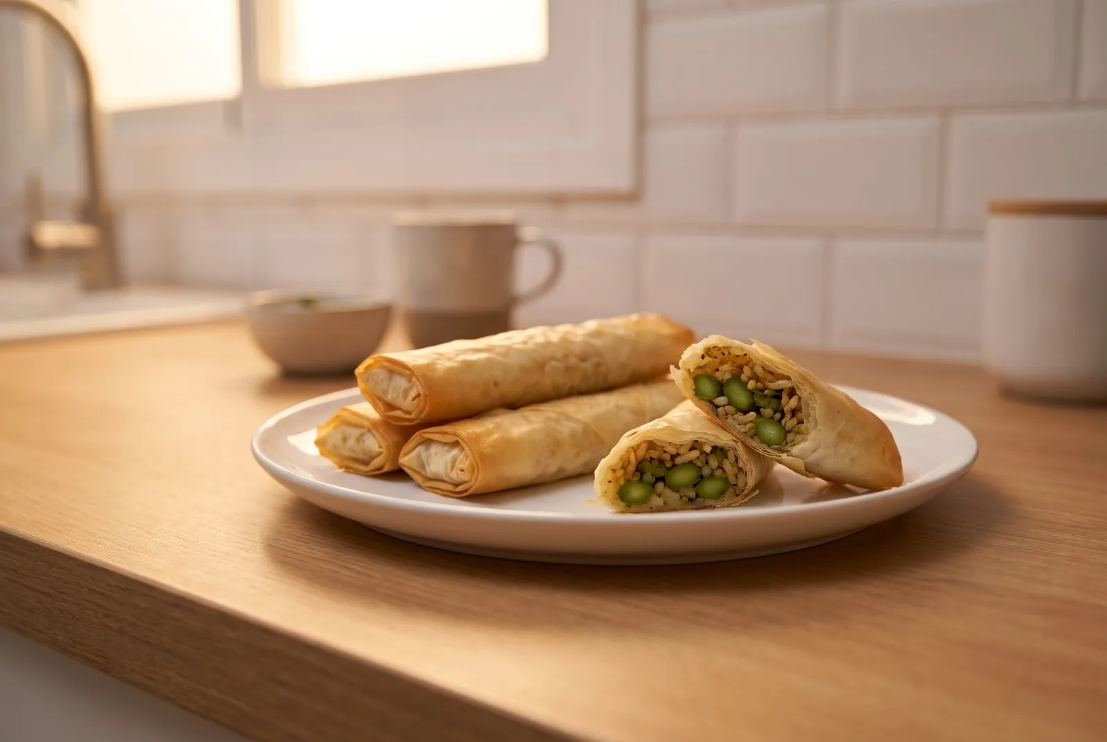 Olive Oil Asparagus Rolls — A Chilled Picnic Appetizer