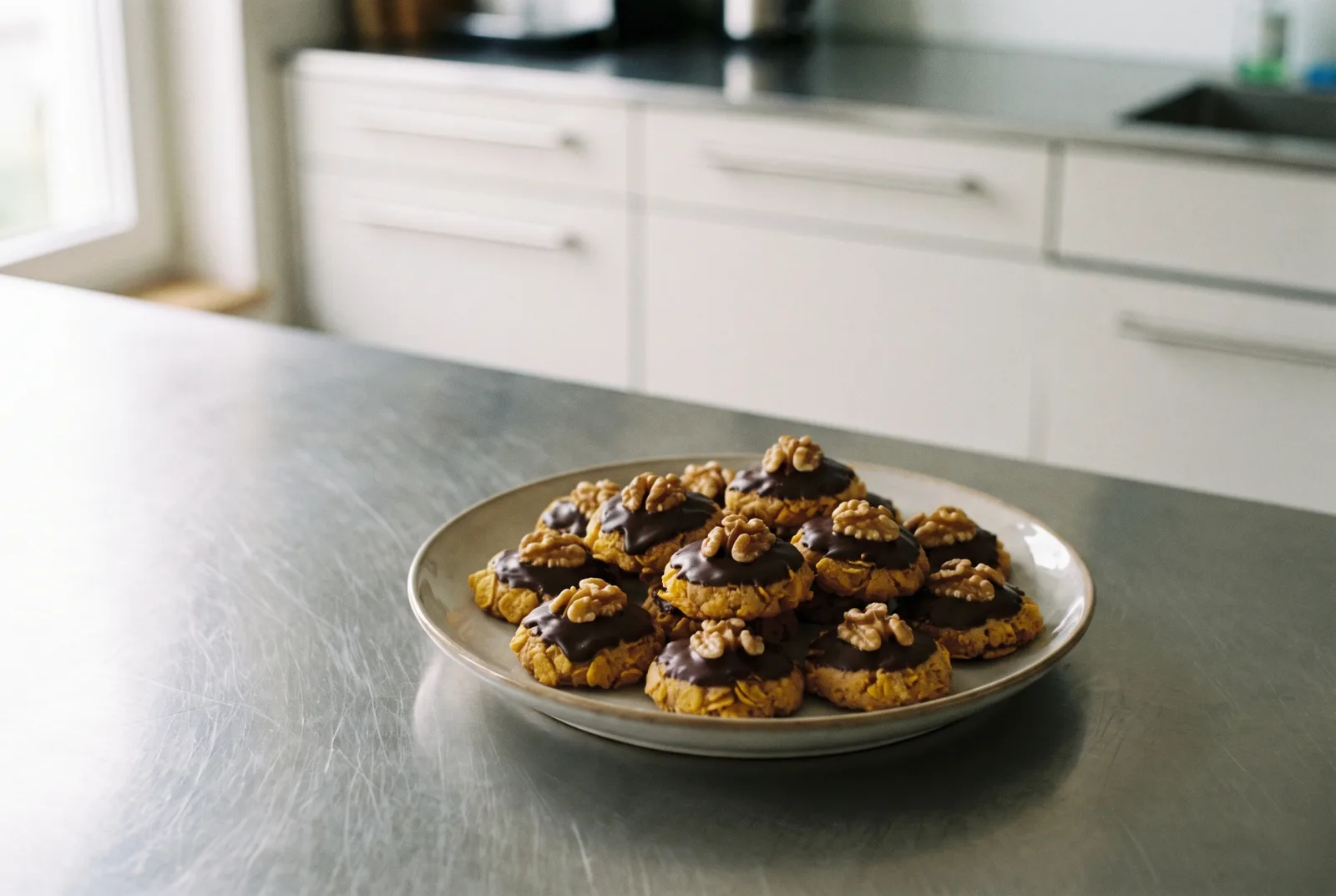 Afghan Cookies | Chocolate-Topped Cornflake Cookies