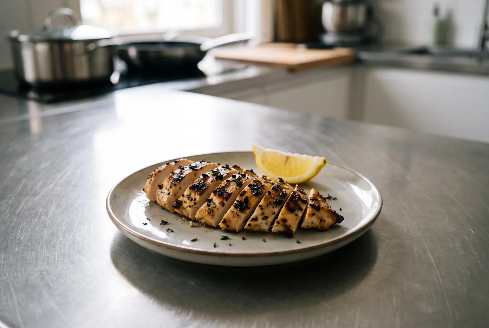 Air-Fryer Chicken Fillets | Quick, Low-Fat Cooking with Lemon and Thyme