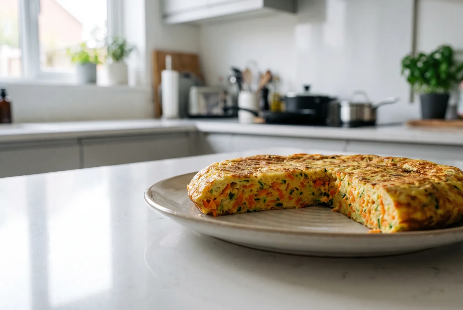 Air Fryer Vegetable Eggah | Egyptian-Style Baked Omelet