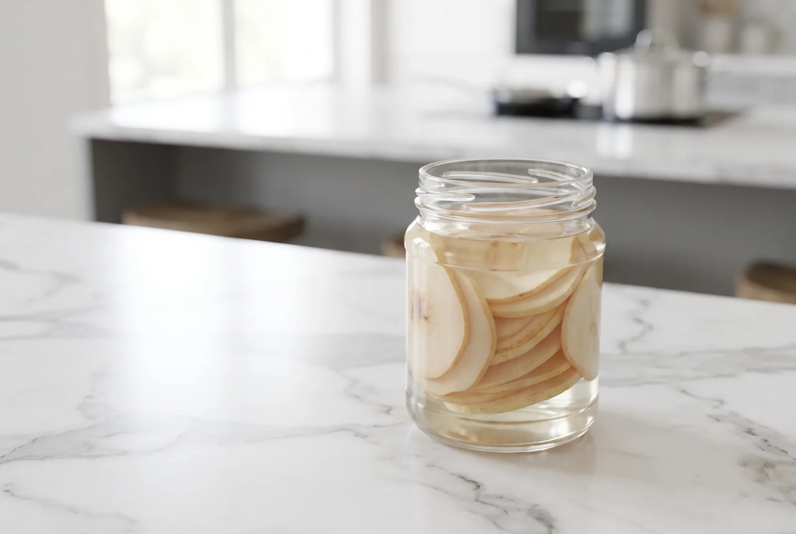 Quince Pickle | Thin-Sliced Tart Winter Preserve