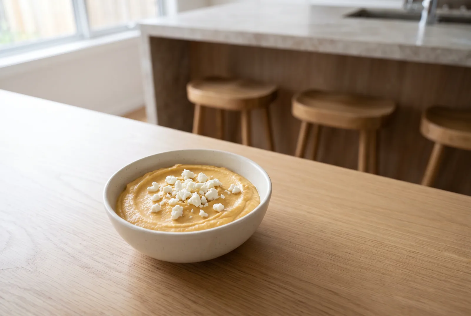 Pumpkin and Cheese Dip | Oven-Roasted Pumpkin Meze