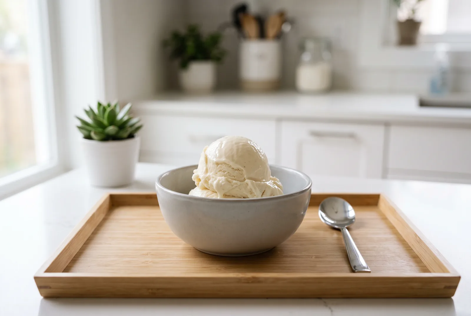 Egyptian-style booza — Pounded mastic ice cream