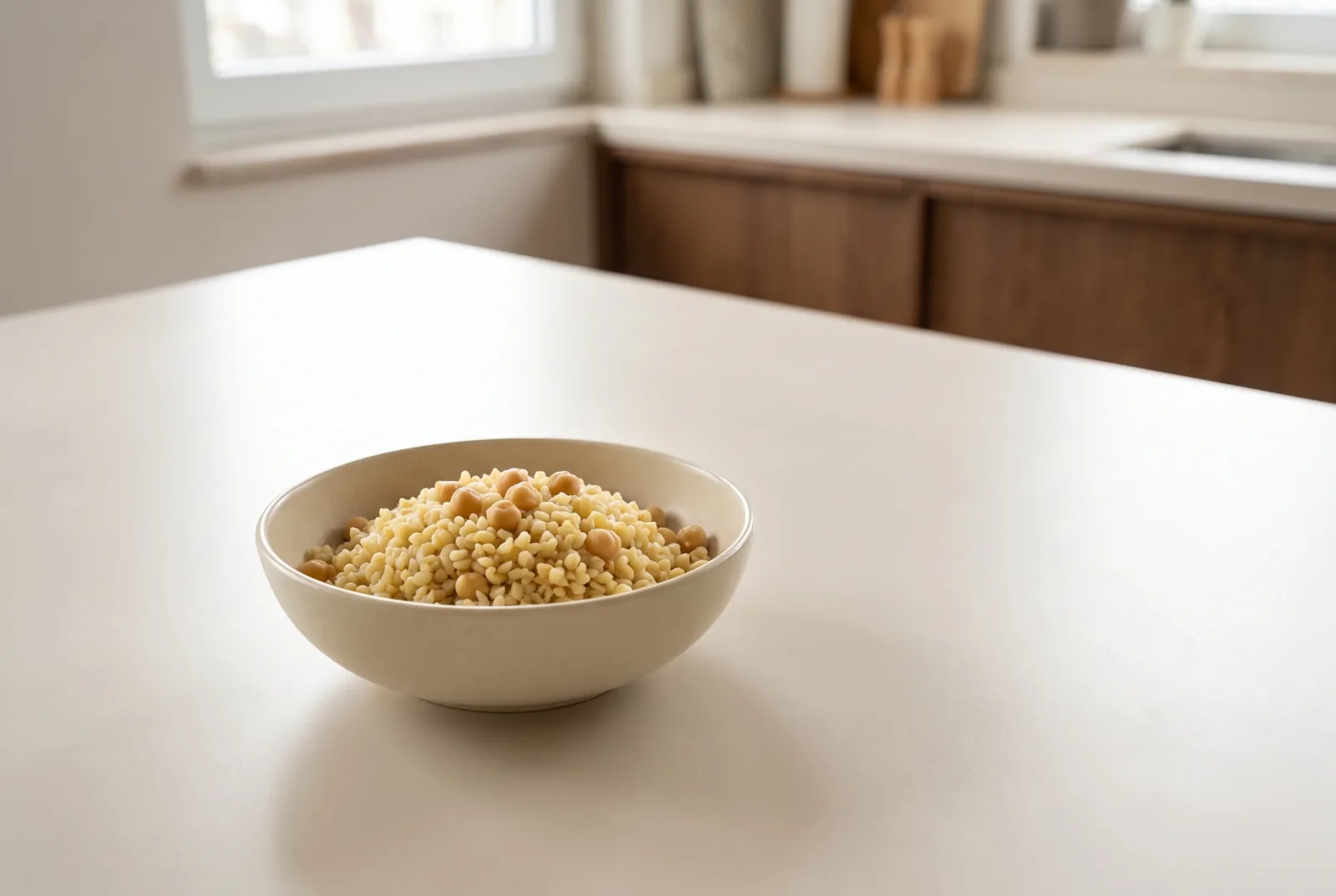 Pressure Cooker Chickpea Bulgur Pilaf | Heart-Friendly Hearty Pilaf