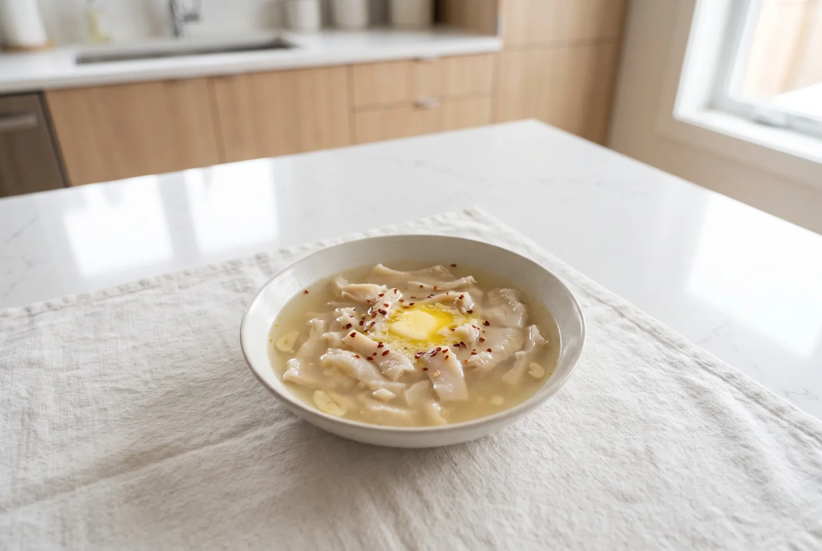 Pressure-Cooker Tripe | With Garlic, Vinegar, and Butter Sauce