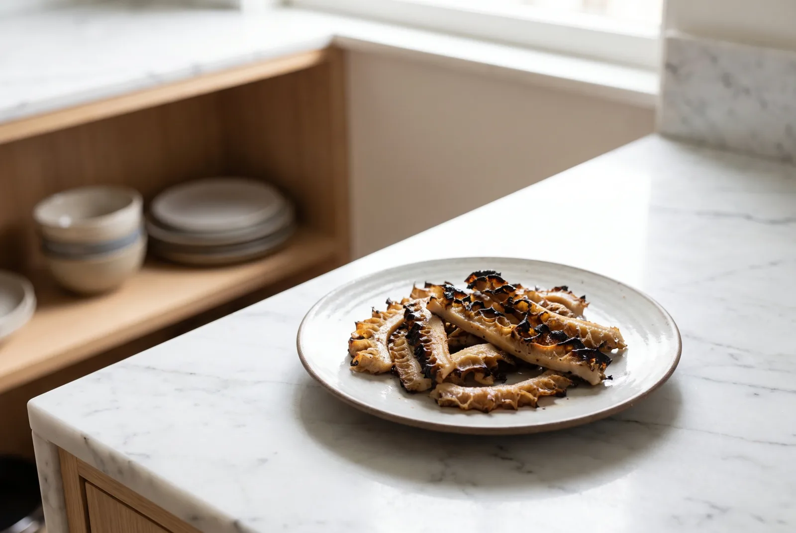 Grilled Tripe | Thin Slices Cooked Quickly over Coals