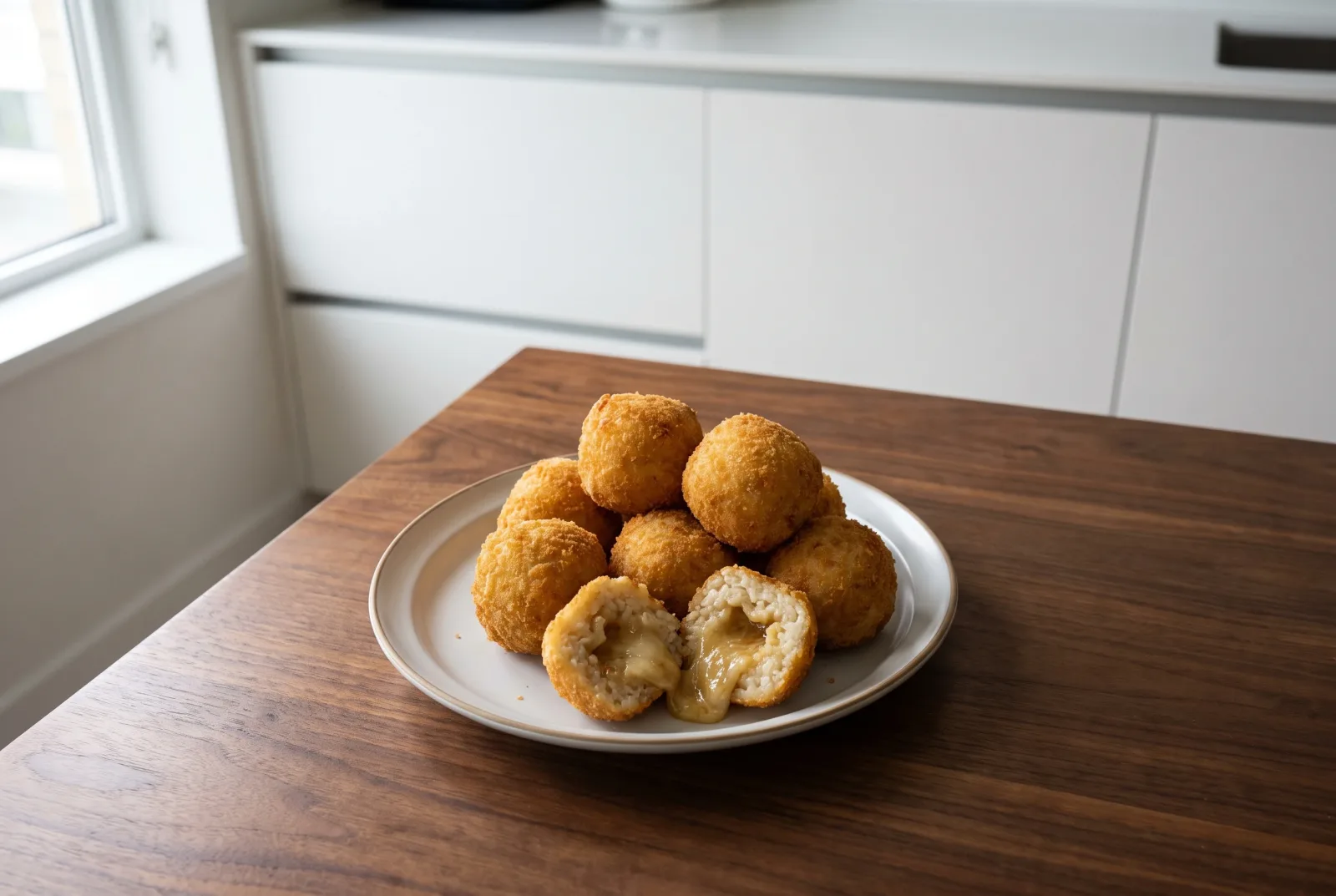 Crispy Rice Balls Made with Leftover Pilaf | Crisp Outside, Soft Inside